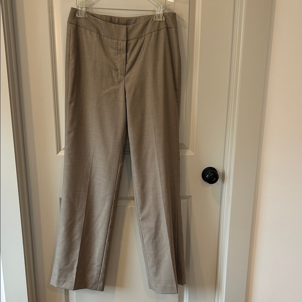 Nine West Taupe Women's Trousers